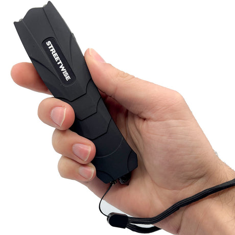 Streetwise™ Serpent LED Glass Breaker Stun Gun 83M