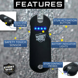 Streetwise™ Smart Body Activated Stun Gun 24M