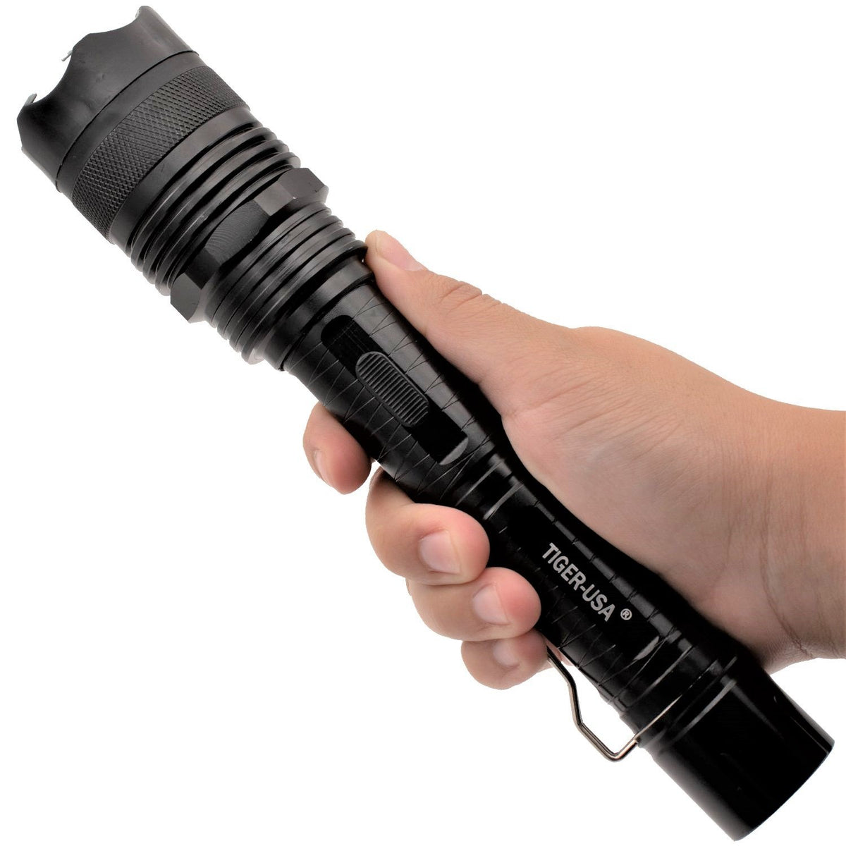 Tiger-USA Xtreme® Tactical Stun Gun The Flashlight - Superstore Security Home 100M