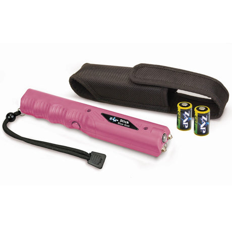 ZAP™ Stick Stun Gun Flashlight w/ Nylon Holster 800K