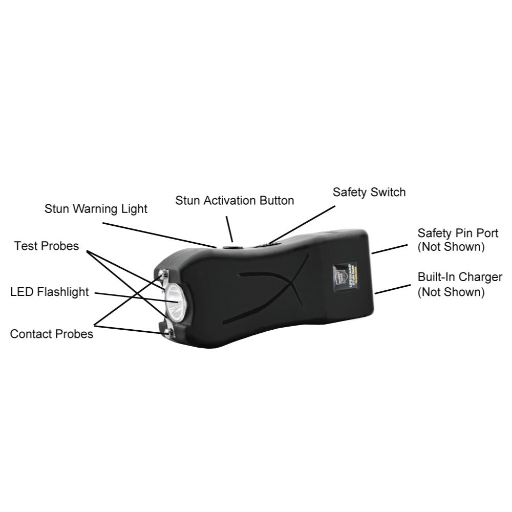 Streetwise™ Lifeguard Mini Rechargeable Stun Gun 16.5M