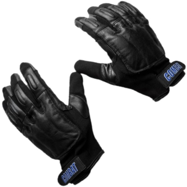 Kwik Force® Combat Steel Shot Leather SAP Gloves M-XL