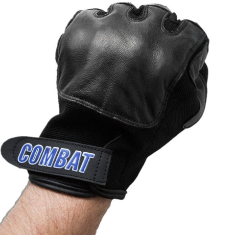 Kwik Force® Combat Steel Shot Leather SAP Gloves M-XL