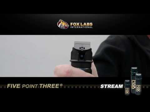 Fox Labs® Five Point Three® Police Pepper Spray 3 oz. Stream