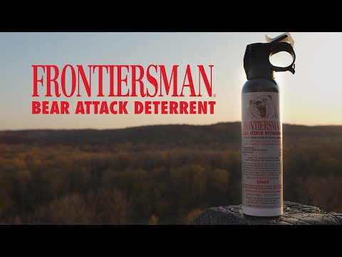 Frontiersman Bear Attack Deterrent Pepper Fog 9.2 oz. w/ Holster