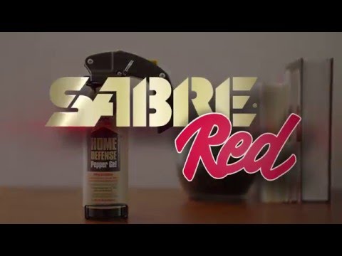  SABRE Red Home Defense Pepper Gel With Wall Mount For Easy  Access, Max Strength OC Spray, UV Marking Dye Helps Identify Suspects, Full  Hand Grip For More Accurate Aim, Secure