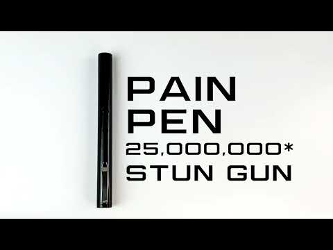 Streetwise™ Pain Pen 6" Rechargeable Stun Gun 25M