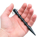 WeaponTek™ Tactical Pointed Tip Grooved Grip Kubotan 5.5''