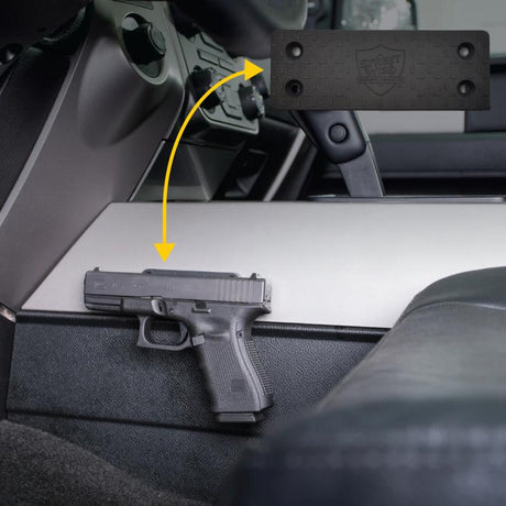 Streetwise™ Concealed Gun Magnet (Magnetic Gun Mount)